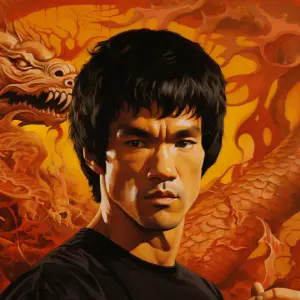 Bruce Lee the Dragon